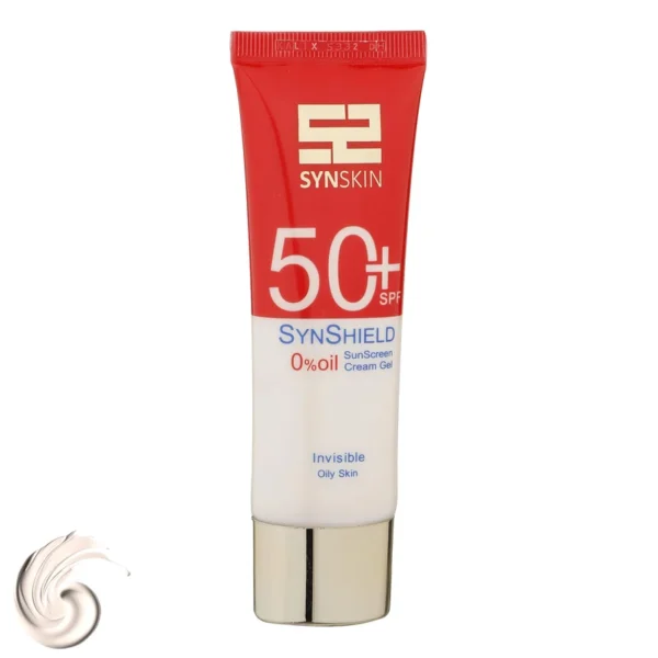 ژل کرم ضد آفتاب ساین اسکین مدل Syn Shield با SPF50 مناسب پوست چرب حجم 50 میلی لیتر - Image 1